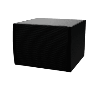 A black box is shown on the side of a wall.